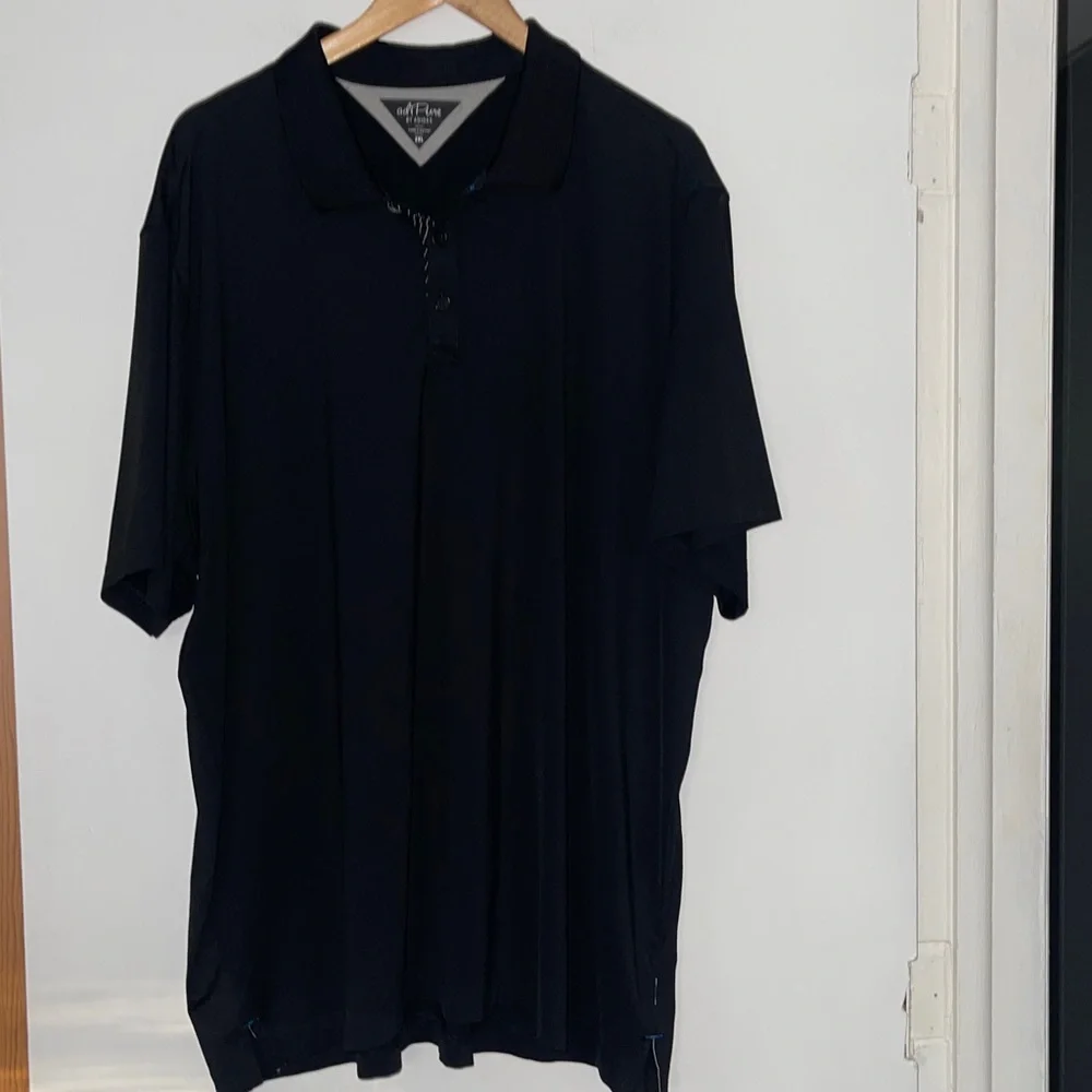 Adi Pure by adidas black polo shirt 2xl